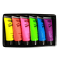 Set Acrilicos 6 Colores Neon  Artel - Miniatura 2