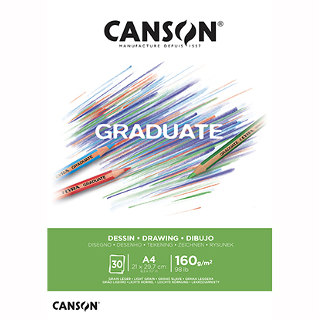 Canson Graduate Dibujo Blanco 1