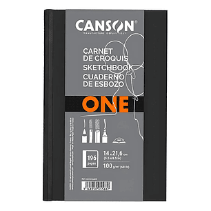 Canson Art Book - Libreta One 98 Hojas, 100 g/m2  14 x 21.6 cm