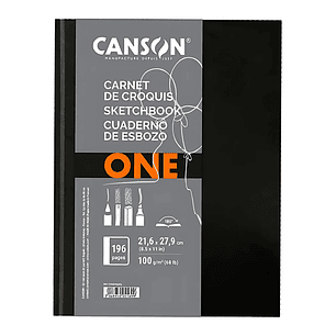 Canson Art Book - Libreta One 98 Hojas, 100 g/m2