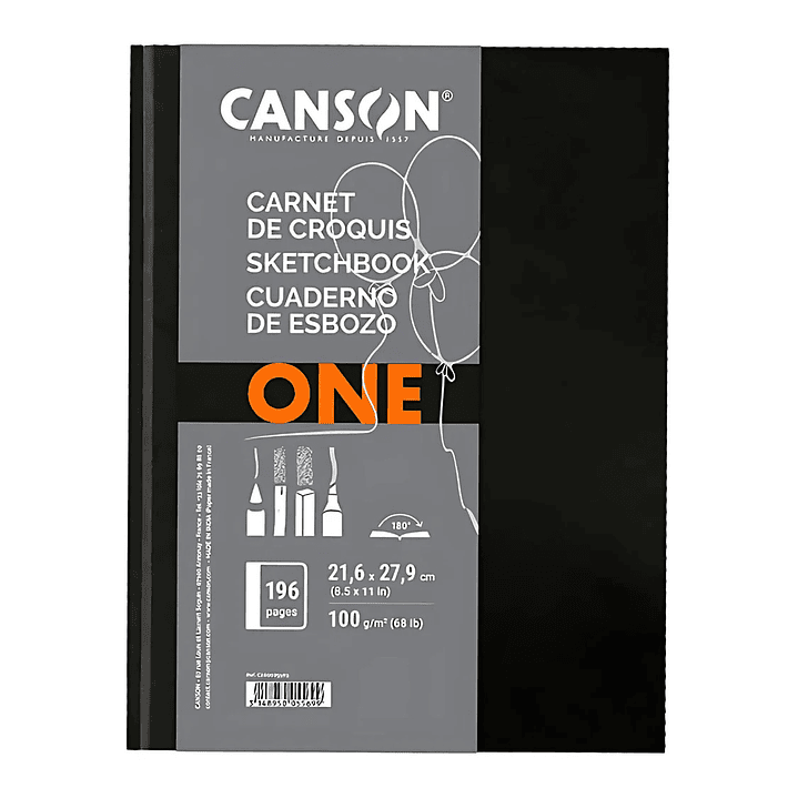 Canson Art Book - Libreta One 98 Hojas, 100 g/m2 1