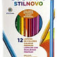 Lapices Giotto Stilnovo 12 Colores + Sacapunta + Grafito - Miniatura 2