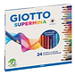 Lapiz Giotto Supermina  24 Colores  Mina 3.8 Mm Espesor - Miniatura 1