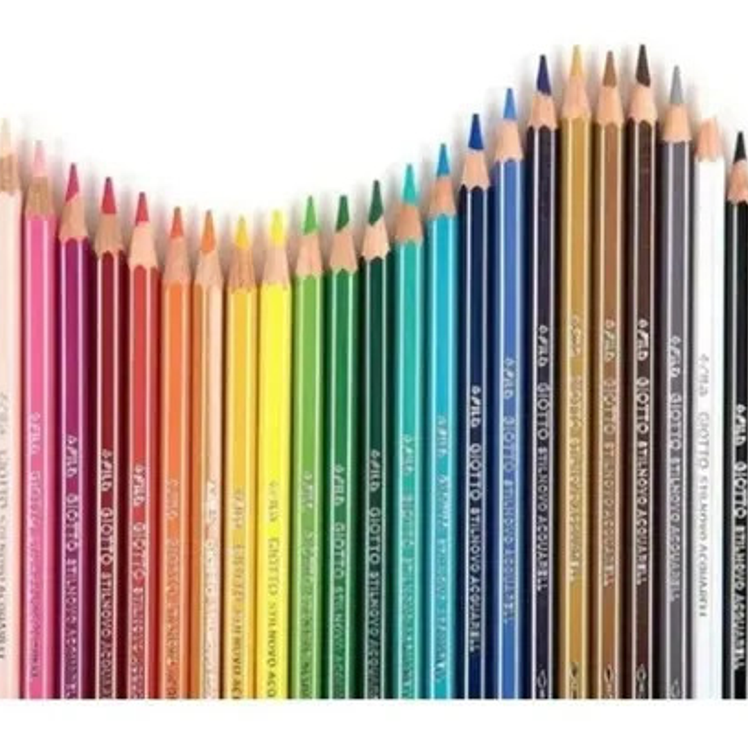 Lapiz Giotto Supermina  24 Colores  Mina 3.8 Mm Espesor 2