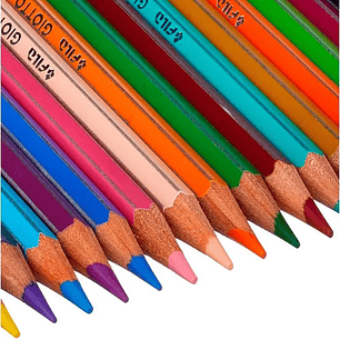 Lápices Giotto Stilnovo 36 Unidades Colores Escolar 