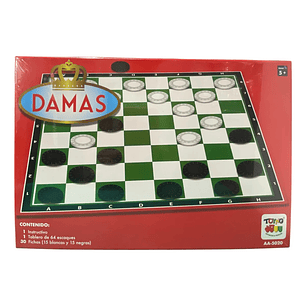 Damas - Juego De Mesa - Toyng