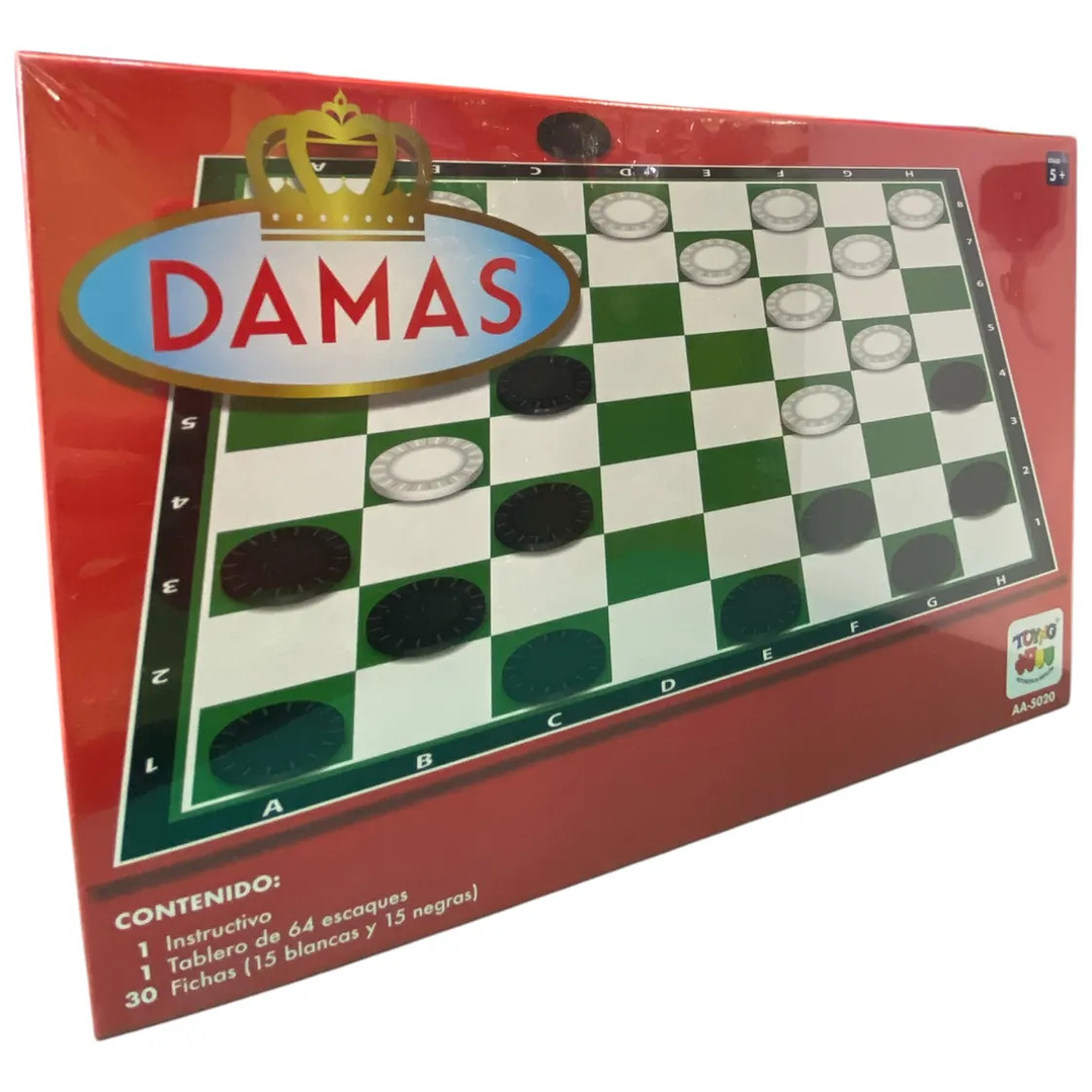 Damas - Juego De Mesa - Toyng 2