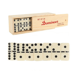 Juego de Mesa Dominó Madera