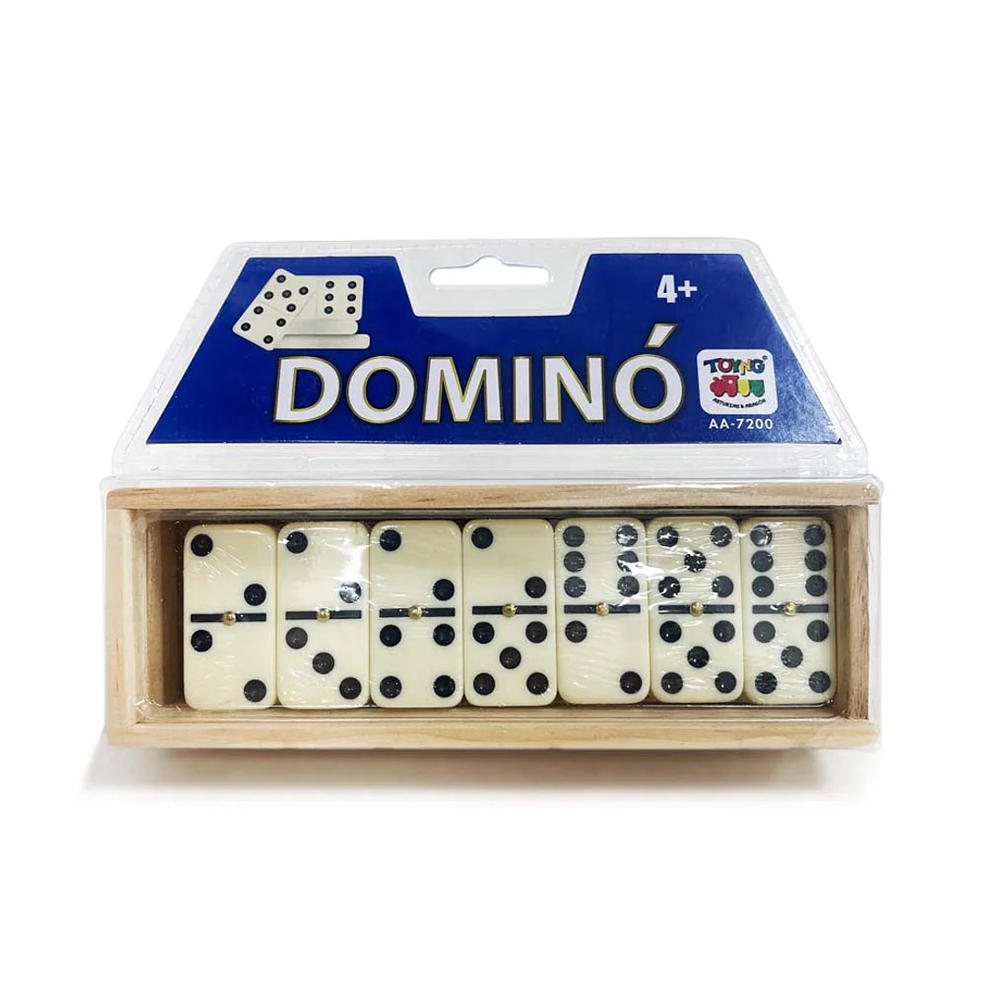 Juego de Mesa Dominó Madera 2