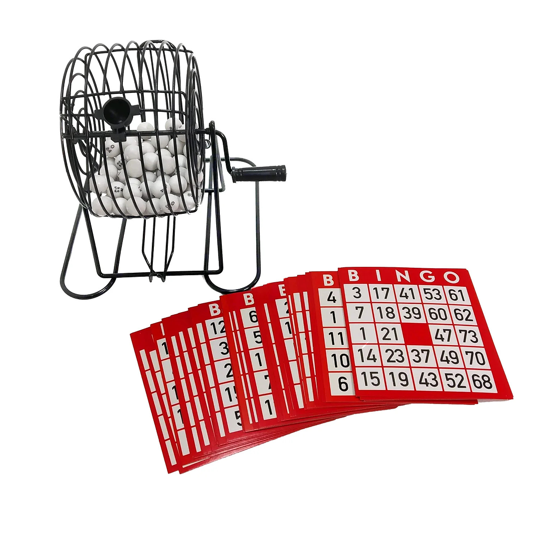 Bingo Completo  Tombola Fichas Pelotas Juego 1