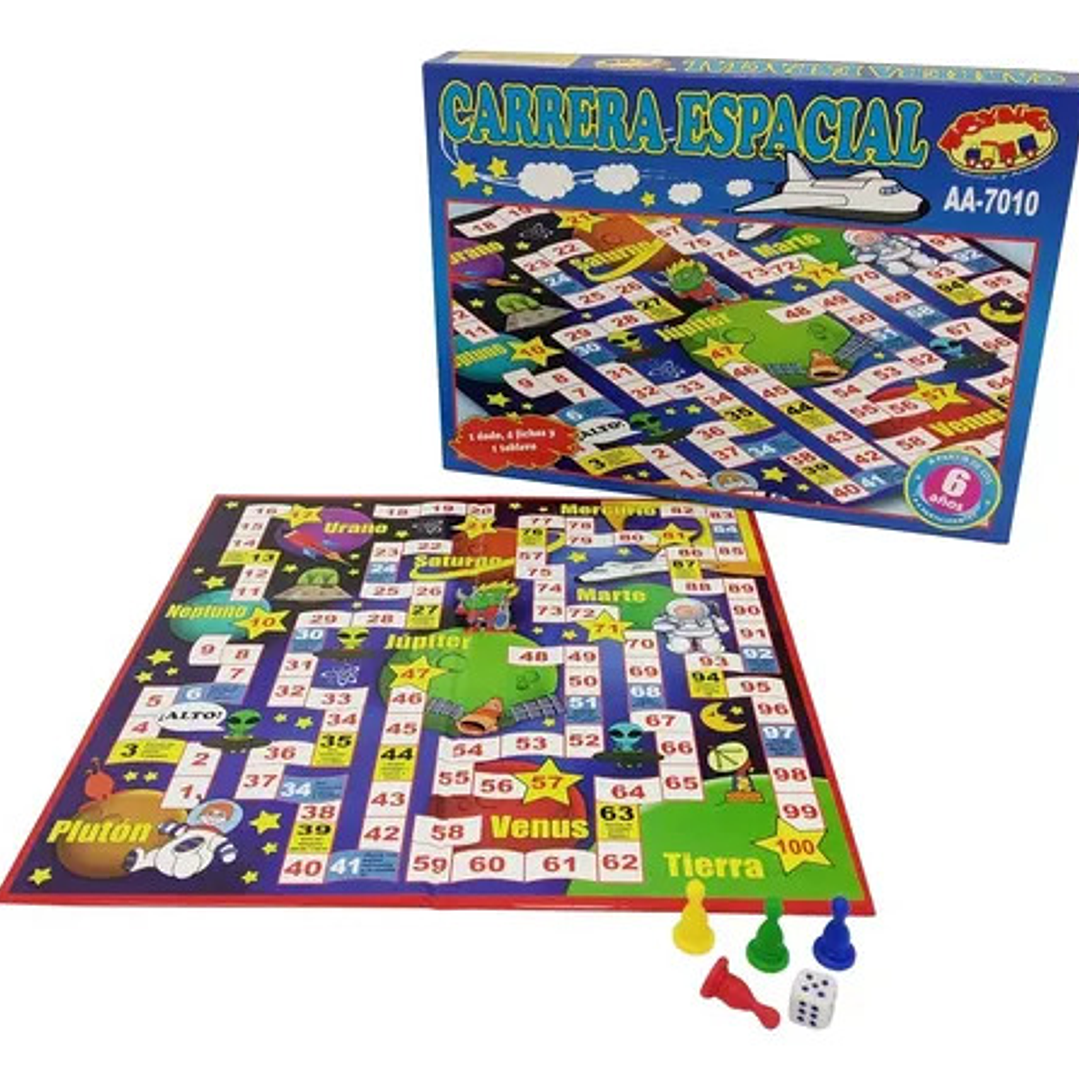 Juego De Mesa Carrera Espacial 1