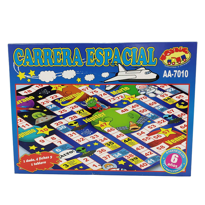 Juego De Mesa Carrera Espacial 2