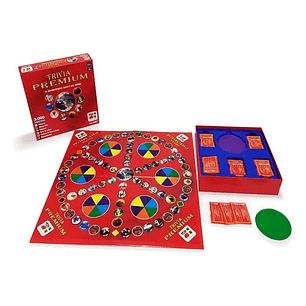 Juego De Mesa Trivia Premium 3000 Pregunta / Divertido