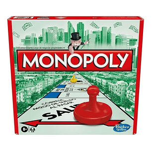Juego De Mesa Hasbro Monopoly Clásico 2-6 Jugadores desde los 8 años Español