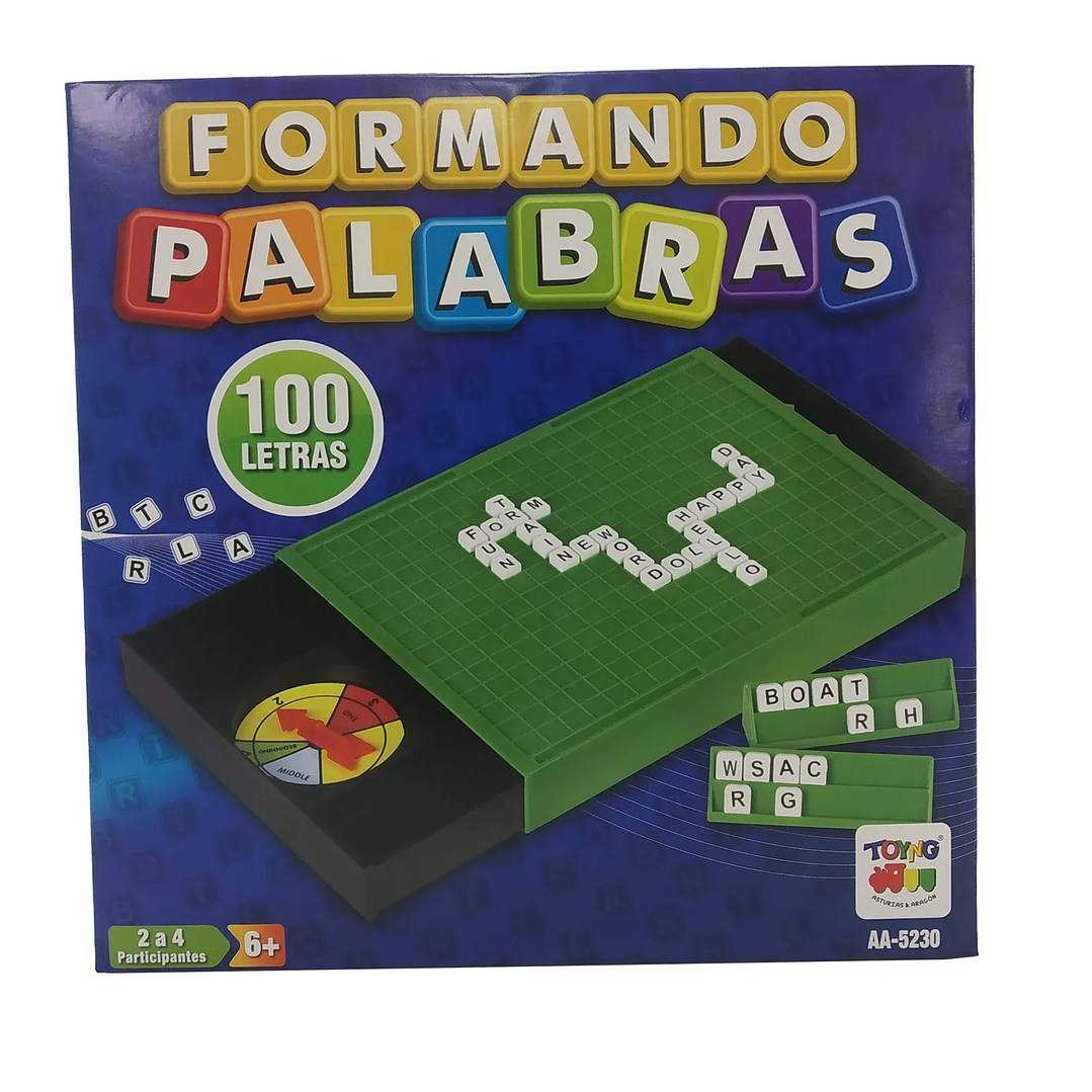 Juego De Mesa Formando Palabras Toyng 1