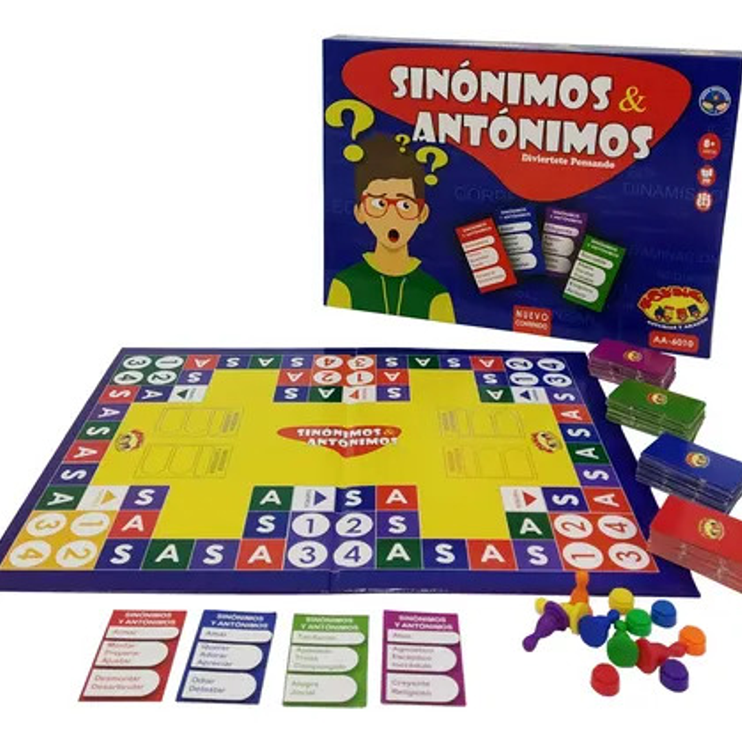 Juego Sinonimos Y Antonimos 1
