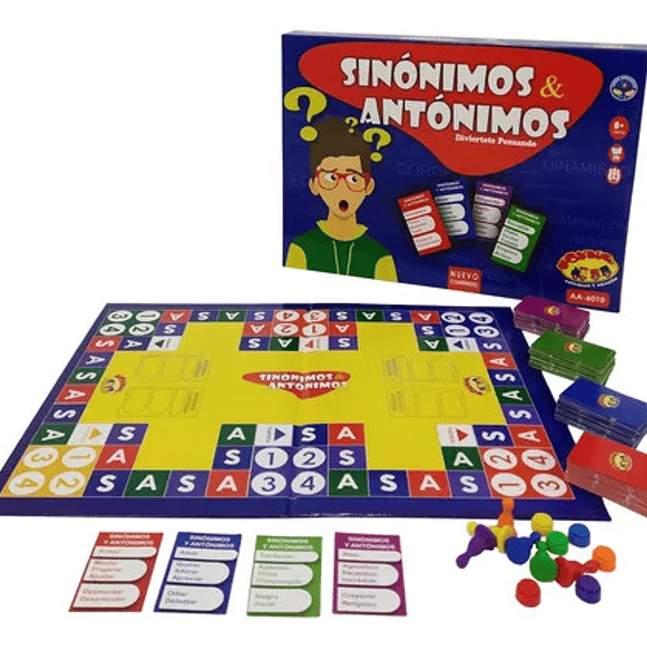Juego Sinonimos Y Antonimos 1