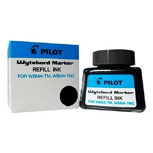 Tinta Marcador Pizarra Pilot 30cc. Color Negro