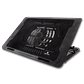 VENTILADOR COOLER NOTEBOOK AJUSTABLE NEGRO ULTRA - Miniatura 1