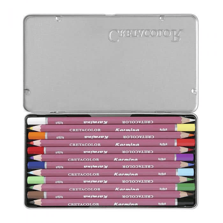 Estuche 12 lápices Karmina Cretacolor 1