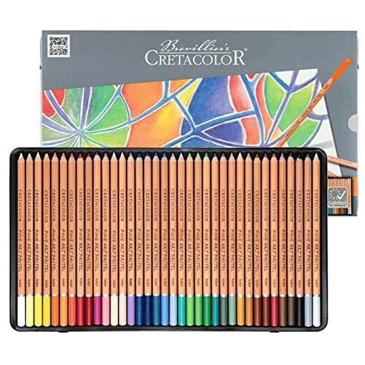LATA DE 36 LÁPICES PASTEL CRETACOLOR  1