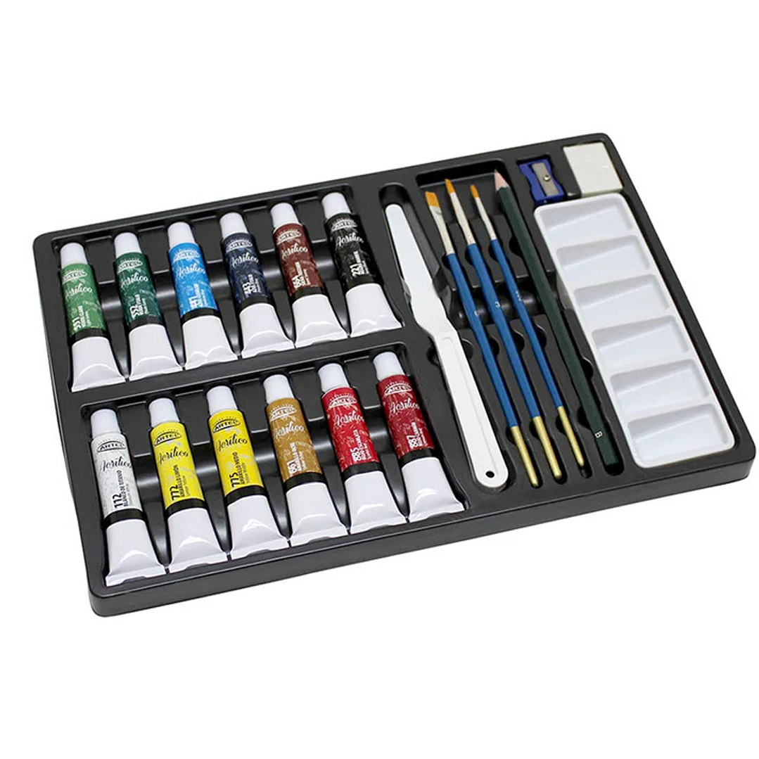 Set de Pintura Acrílica 20 Piezas Artel 1