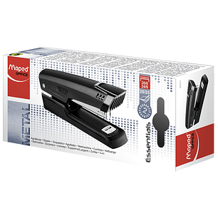 Corchetera Gran Essential Maped 20/25 Hojas Color Negro