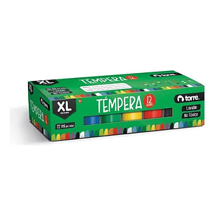 Estuche Tempera 12 Colores 20 ML TORRE