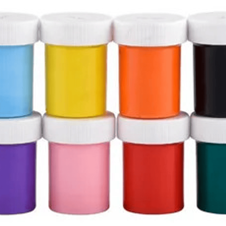 Estuche Tempera 12 Colores 20 ML TORRE 2