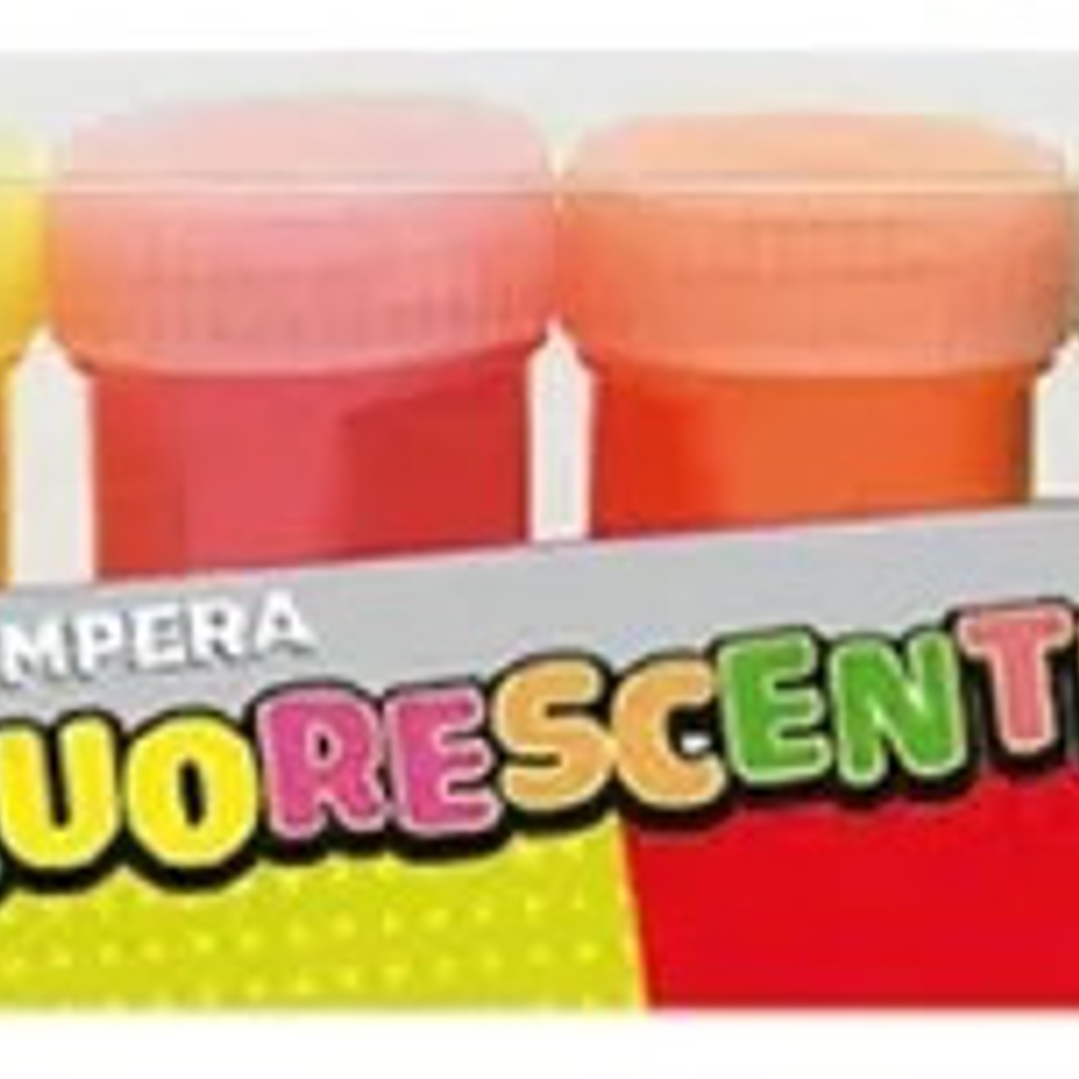 Estuche Pintura Fluorescente 6 Colores  Artel 1