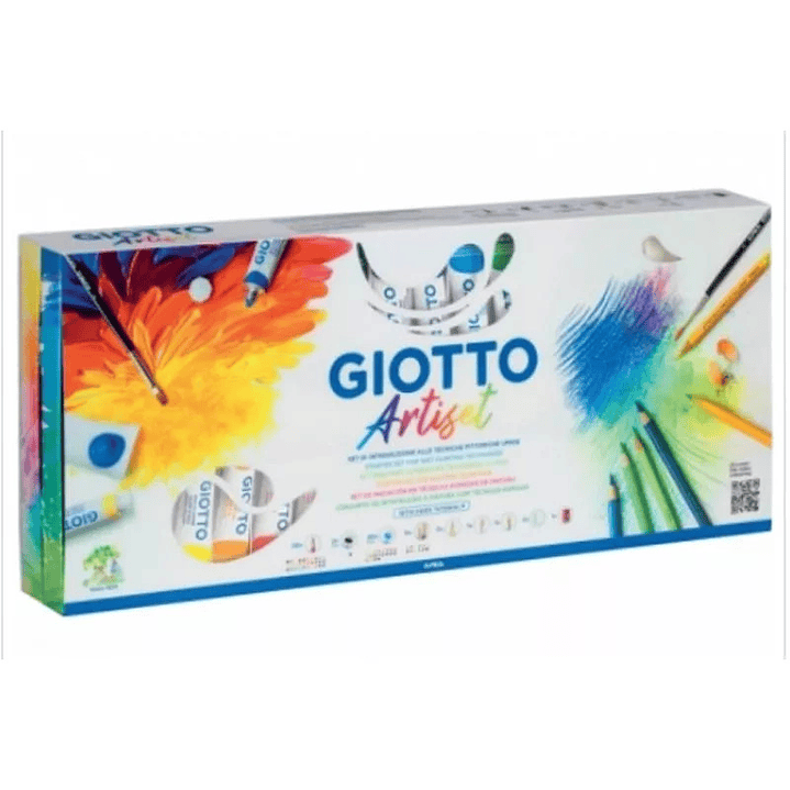 SET ARTISTAS ARTISET GIOTTO  Iniciacion Tecnicas Humedas 2