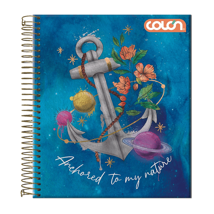 Cuaderno Book Natura 7mm 120 Hjs. 4