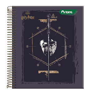 Cuaderno Book Harry Potter 7mm 150 hjs.