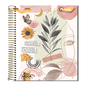 Cuaderno Book Moda 5mm 120 hjs.