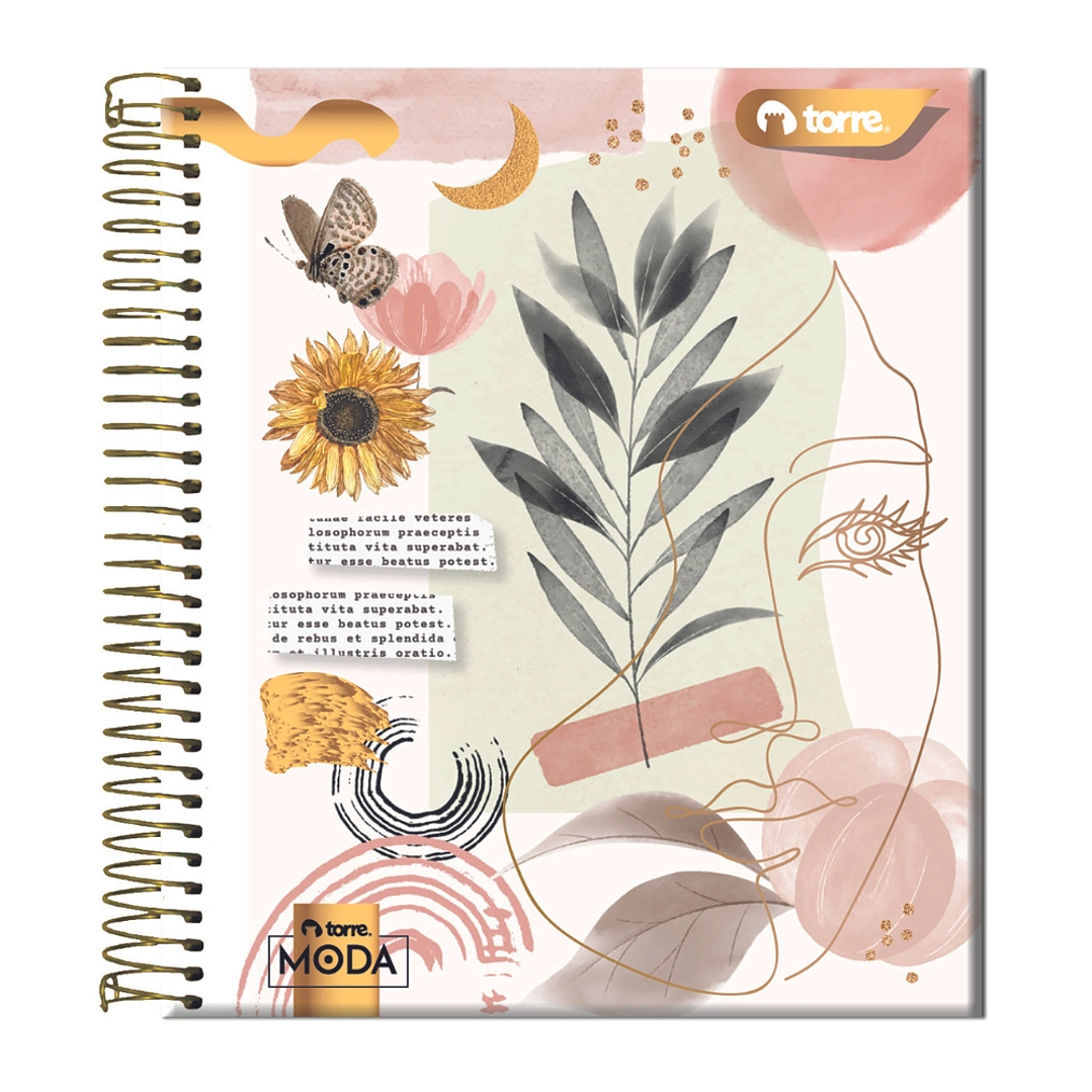 Cuaderno Book Moda 5mm 120 hjs. 2