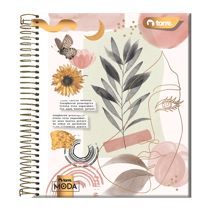 Cuaderno Book Moda 5mm 120 hjs. 2