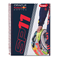 Cuaderno Top Redbull Racing 7mm 150 hjs. - Miniatura 3