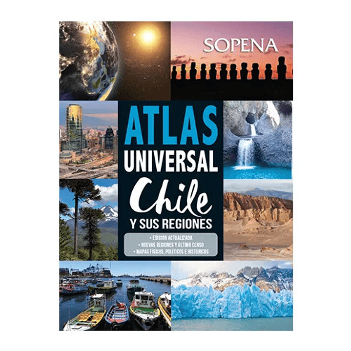 ATLAS UNIVERSAL CHILE Y SUS REGIONES 1