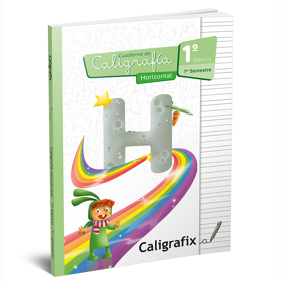 CALIGRAFIX 1°BASICO 1ER SEMESTRE CALIGRAFIA HORIZONTAL 1