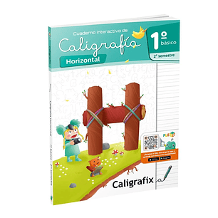 CALIGRAFIX 1°BASICO 2DO. SEMESTRE CALIGRAFIA HORIZONTAL