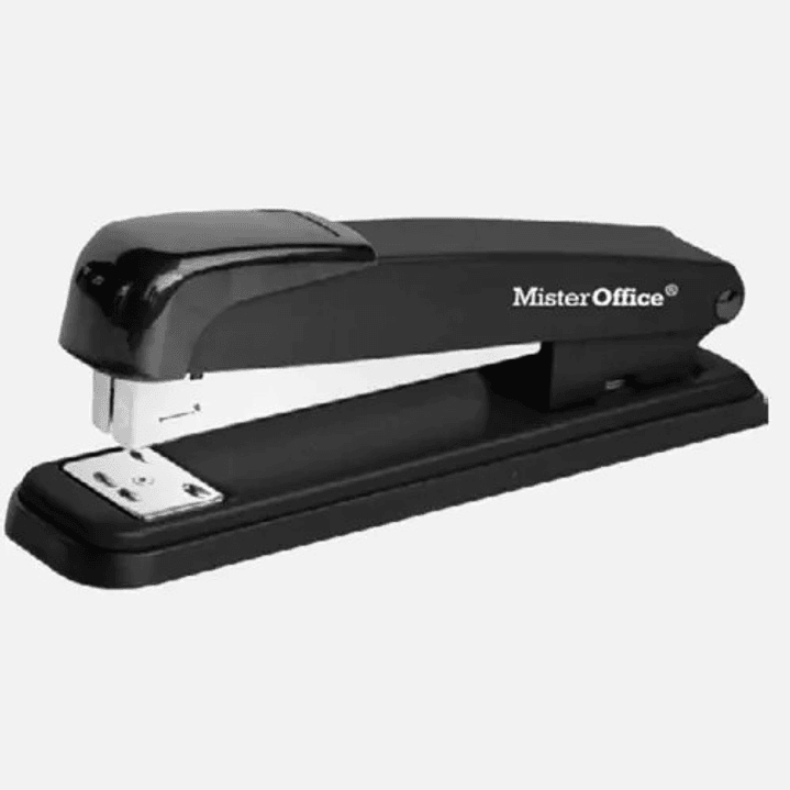 Corchetera Metálica Mediana 20 Hojas Mister Office Color Negro 3