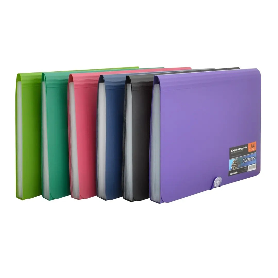 CARPETA CON FUELLE 13 POSICIONES COLOR SURTIDO 1