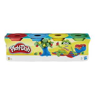 Juego De Masa Play-doh Mini Pack X4 Potes Hasbro Color Variable