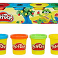 Juego De Masa Play-doh Mini Pack X4 Potes Hasbro Color Variable - Miniatura 1