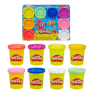 Play-doh 8 Pack Hasbro - Rainbow