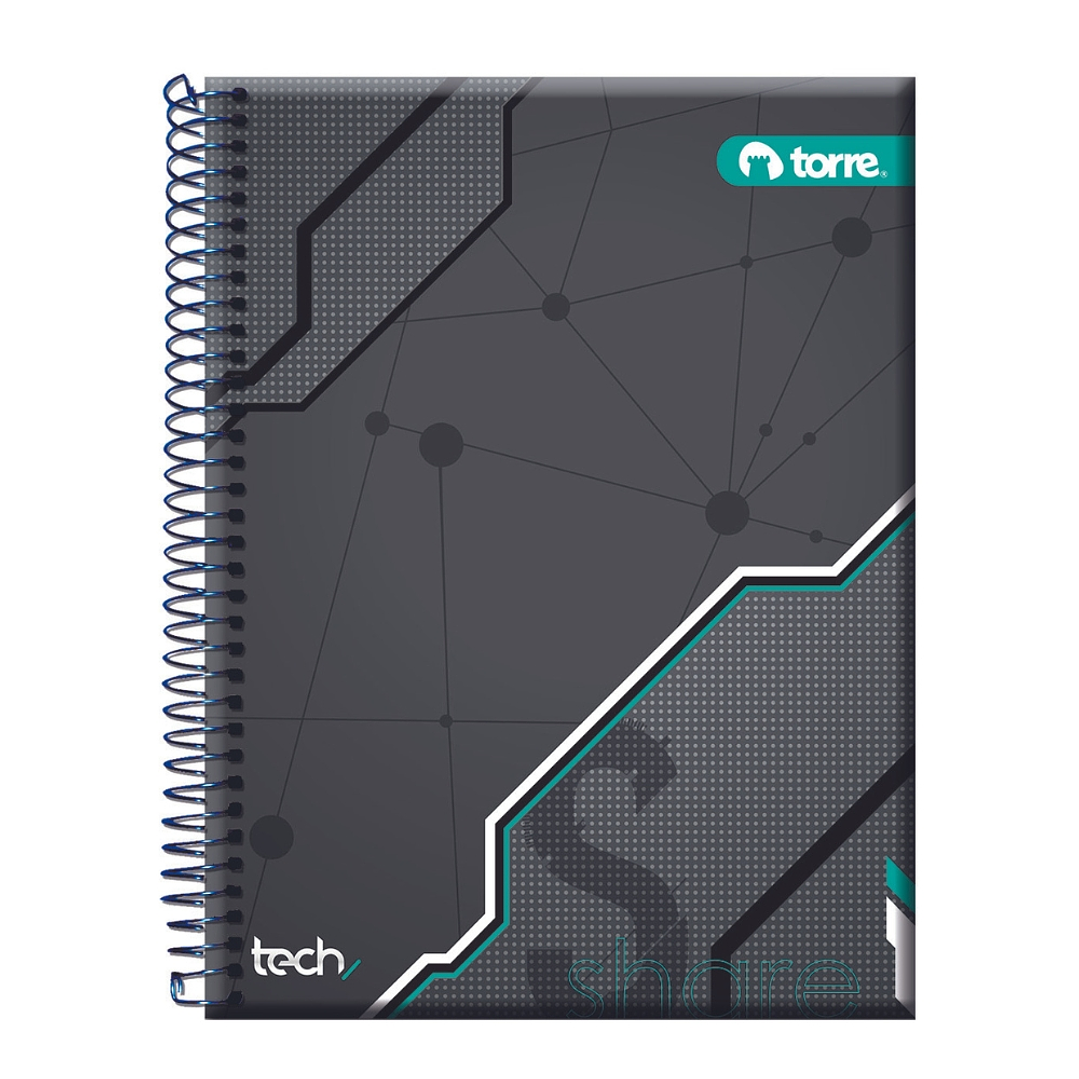 Cuaderno Top Tech 7mm 120 hjs. 2