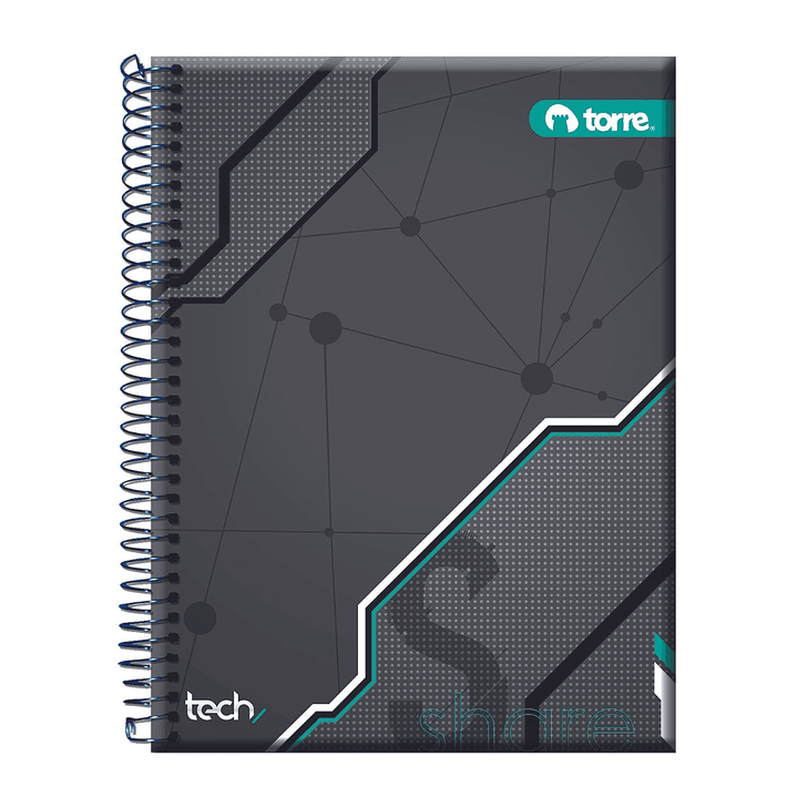 Cuaderno Top Tech 7mm 120 hjs. 2
