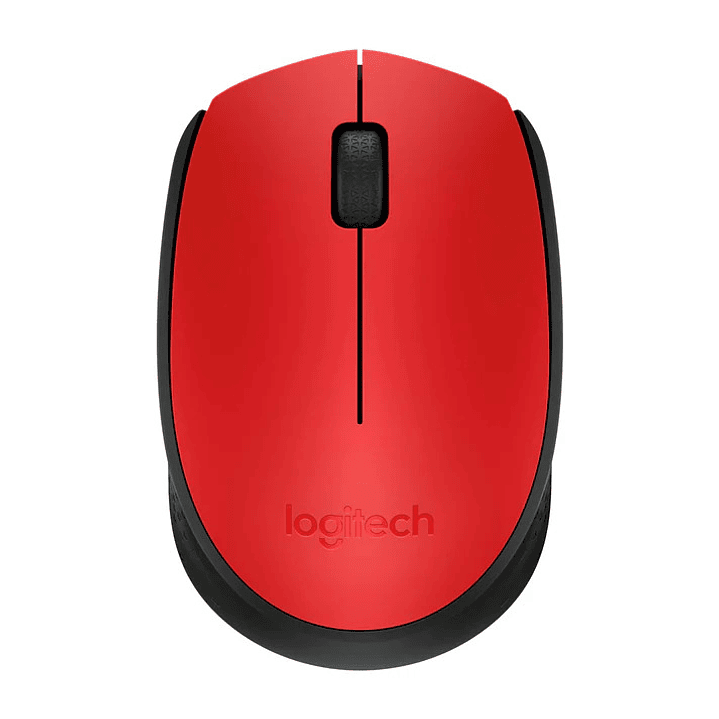 Mouse Logitech M170 Wireless Rojo 1