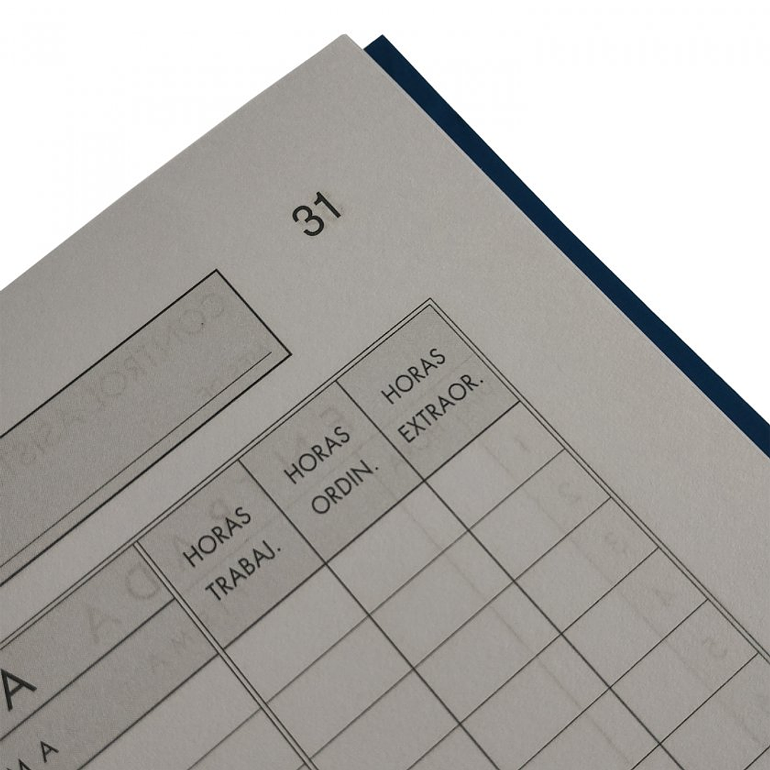 Libro de Asistencia 100 Hojas 2