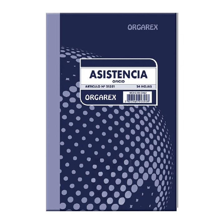 Libro de Asistencia Tapa Cartulina 24 Hojas 1